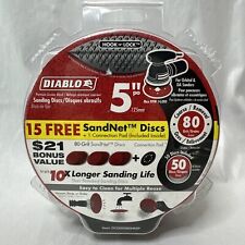 Papel de Lija Grano 80 50pk DIABLO  -  DCD050080H65P