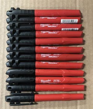 Marcadores Permanentes paquete 12u MILWAUKEE  -  48-22-3209