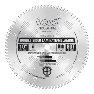 Disco Industrial de 10 80T para melamina FREUD  -  LU97M010