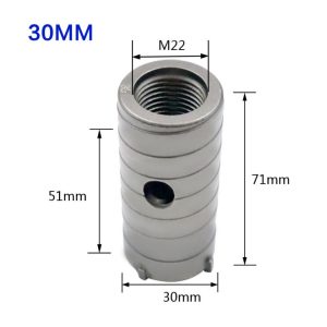 Copa para Broca Sierra para Concreto 30mm
