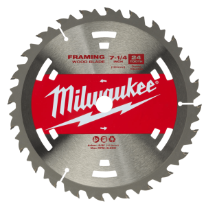 Disco para patin de 7 y 1/4 de 24 dientes Milwaukee  -  48-41-0710