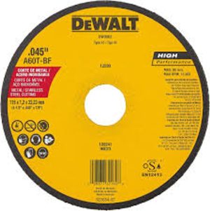 Disco Corte Metal/Acero Inoxidable  -  DeWalt  -  DW8062