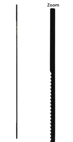 Hojas para Caladora Fina - 28 Dientes 5 pulgadas - paquete de 12u