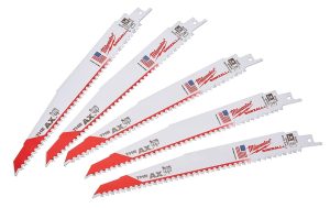 Sierras para reciproca 9 Madera con clavos MILWAUKEE  -  5026