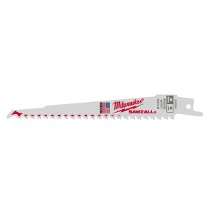 Sierras para reciproca 6 Madera con clavos Milwaukee  -  5035