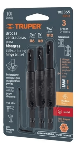 Broca autocentrantes Truper - 102365