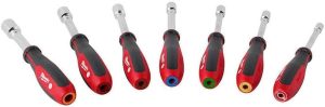 Set de desatornilladores para tuercas Alma Hueca SAE Milwaukee  -  48-22-2547