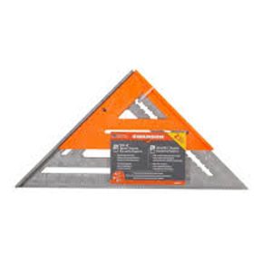 set de 2 escuadras de 12 pulgadas en aluminio y 8 pulgadas en plastico de alta visibilidad Swanson  -  108B118