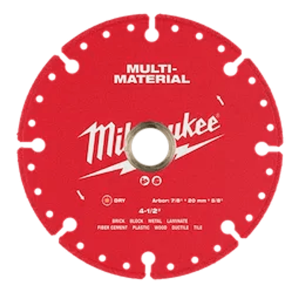 disco de esmeril multi material de diamante Milwaukee  -  49-93-9604