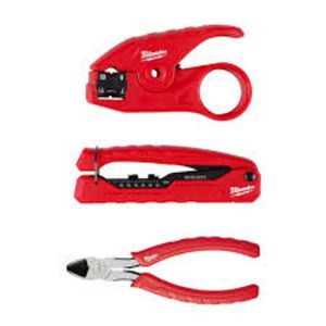 Cortadora peladora y crimpadora para coaxial Milwaukee - 48-22-8103