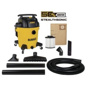 Aspiradora silenciosa Rastros de uso 12 Galones DEWALT  -  DXV12P