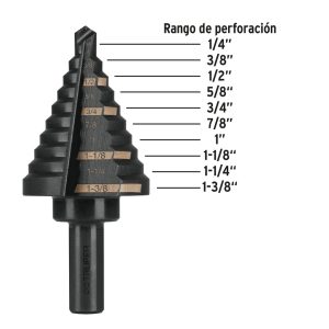 Broca Escalonada de #10 Truper - 12126