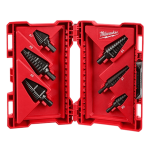 Kit de 6 Brocas Escalonadas (#1 #4 #6 #7 #8 y #9) MILWAUKEE  -  48-89-9224
