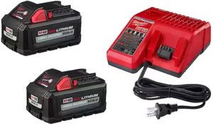 Kit de 2 baterias M18 6ah + Cargador MILWAUKEE  -  48-59-1862S
