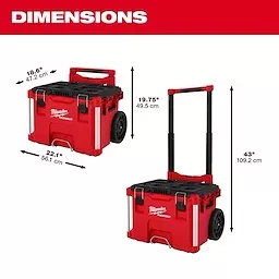 Packout Caja con Ruedas MILWAUKEE  –  48-22-8427